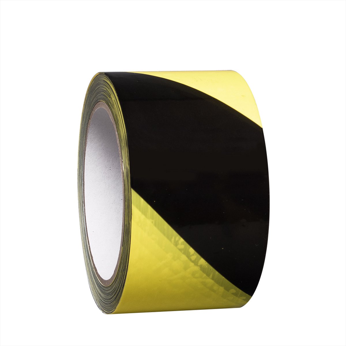 Proline waarschuwingstape vinyl - 33 meter x 7.5 cm - geel/zwart