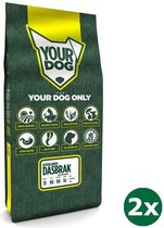 2x12 kg Yourdog alpenlandse dasbrak volwassen hondenvoer