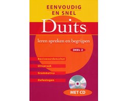 Omslag van Duits leren spreken en begrijpen / eenvoudig en snel Duits leren