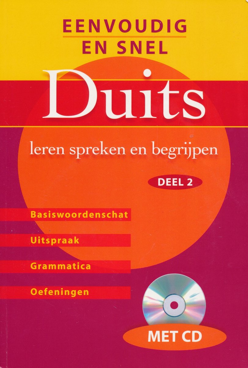 Omslag van Duits leren spreken en begrijpen / eenvoudig en snel Duits leren