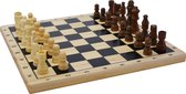 Set d'échecs en bois imprimé 29x29 cm. HOT Games