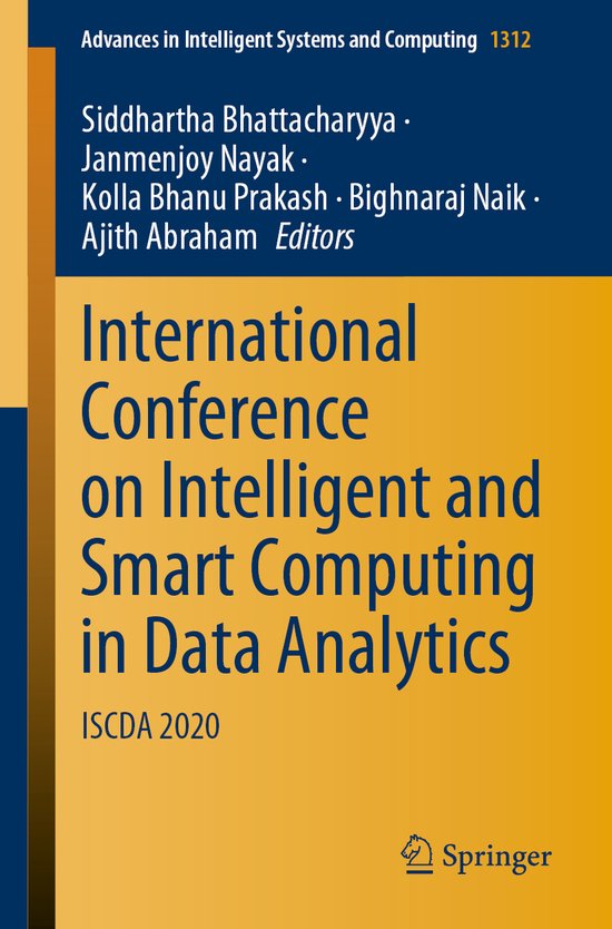 International Conference on Intelligent and Smart Computing  ... - cover
