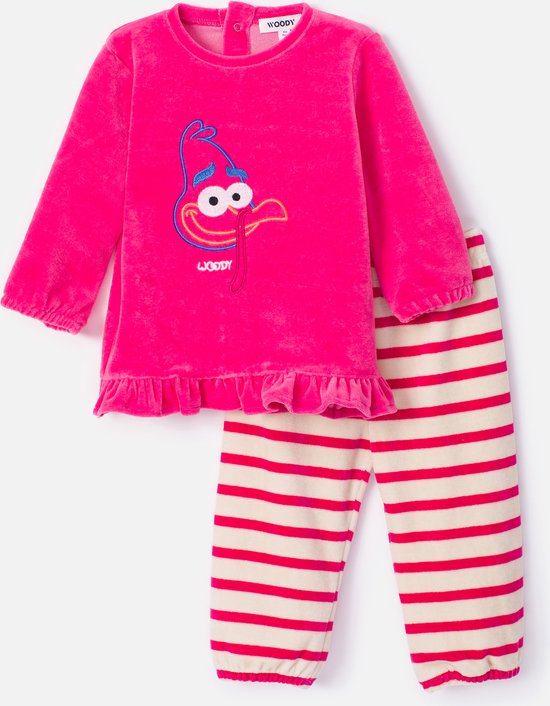 Woody Filles- Pyjama femme fuchsia - taille 3 mois