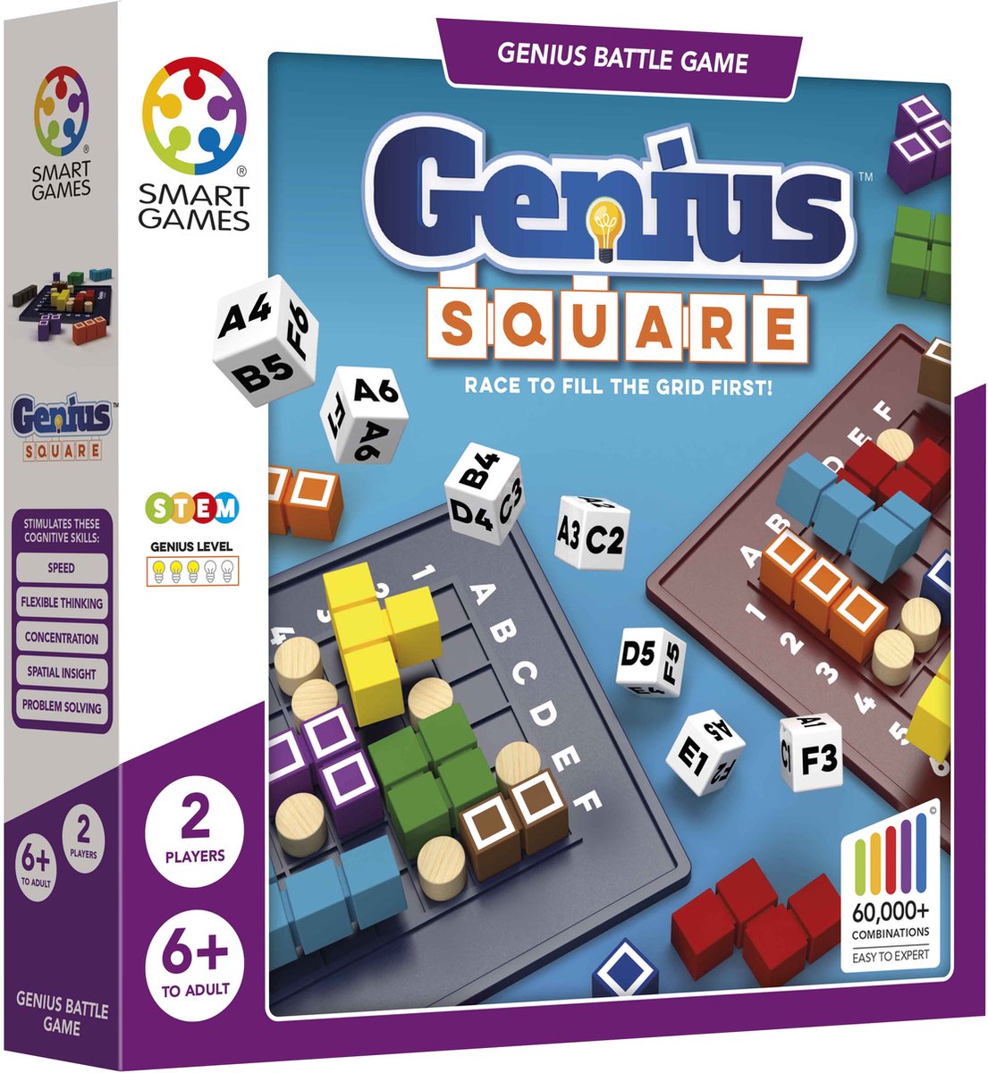 Smart Games - Genius Square - 2 spelers - SmartGames