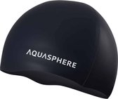 Aquasphere Silicone Cap - Badmuts - Volwassenen - Zwart/Wit