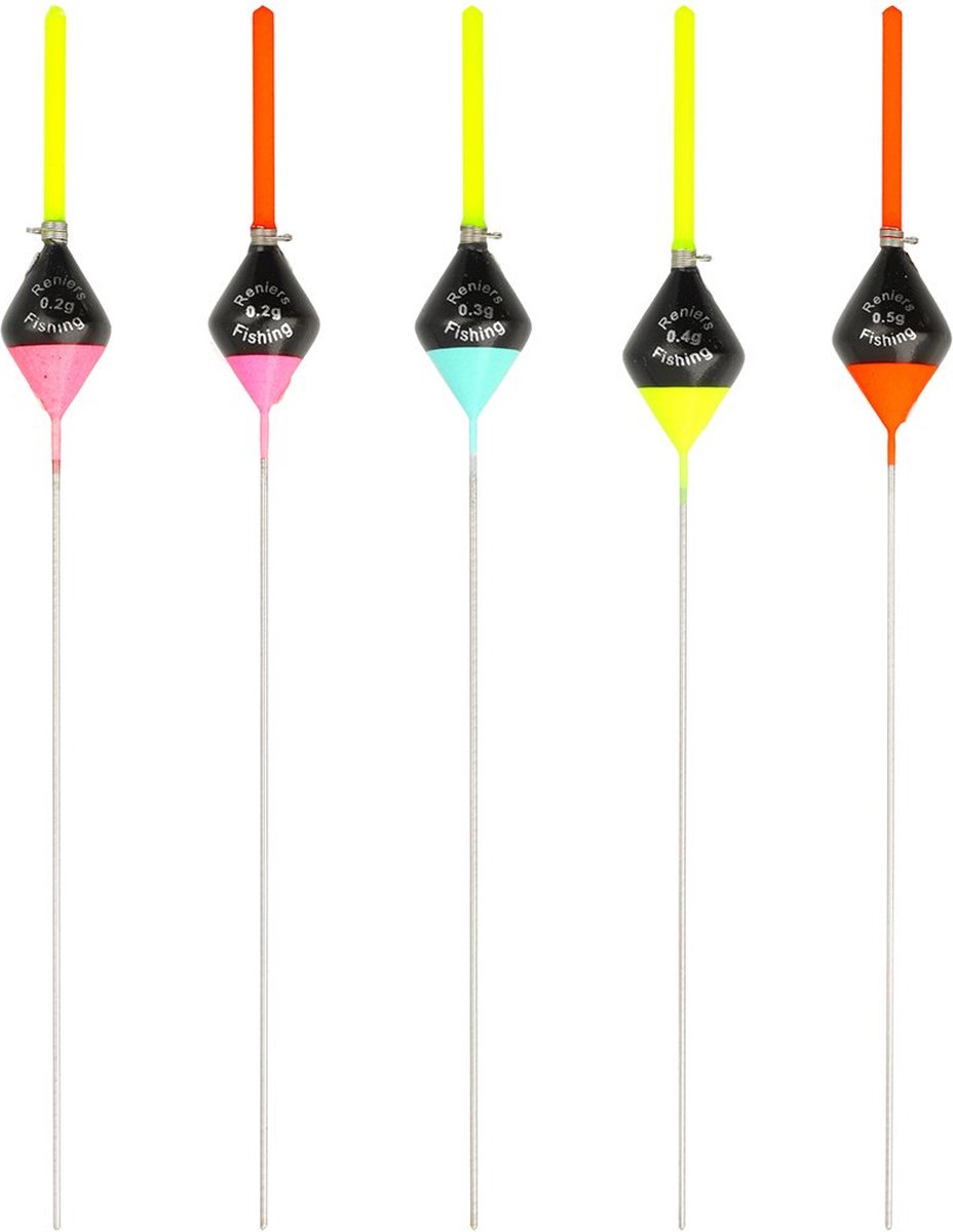 Reniers Fishing dobber RF N31 - Kleur: geel,Maat: 0.20g