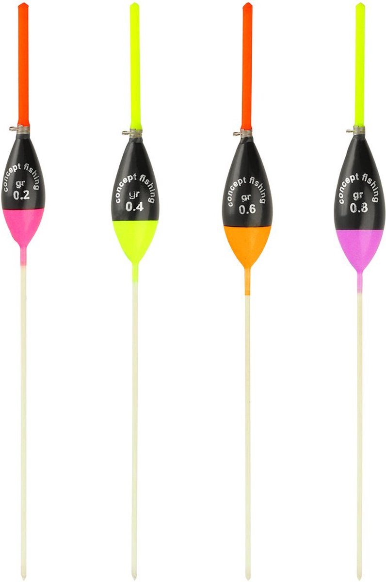 Reniers Fishing Dobber CF46 - Maat : Rood 0.40g