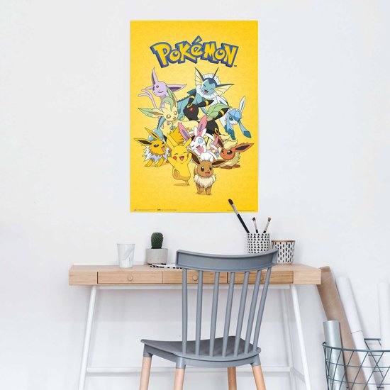 Poster Pokémon - Évoli Évolution