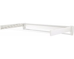 Leifheit wanddroogrek Telegant 81 Protect Plus - 8,1 m drooglengte - ophangbaar - wit