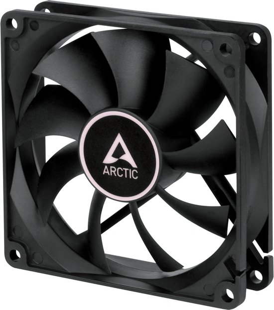Arctic F9 PWM PST Zwart 1-pack, 92mm