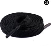 1 paire de lacets baskets noirs 120 cm