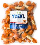 YOEKL Kiphalters - Honden Snacks - Hondensnoepjes - Hondensnacks gedroogd - Hondensnacks Kauwbot - 400 Gram