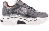 Dames Sneakers Dwrs Pluto Glitter Dark Silver Oud-zilver - Maat 40