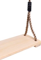Siège de balançoire BOOST2 en corde pp en bois dur