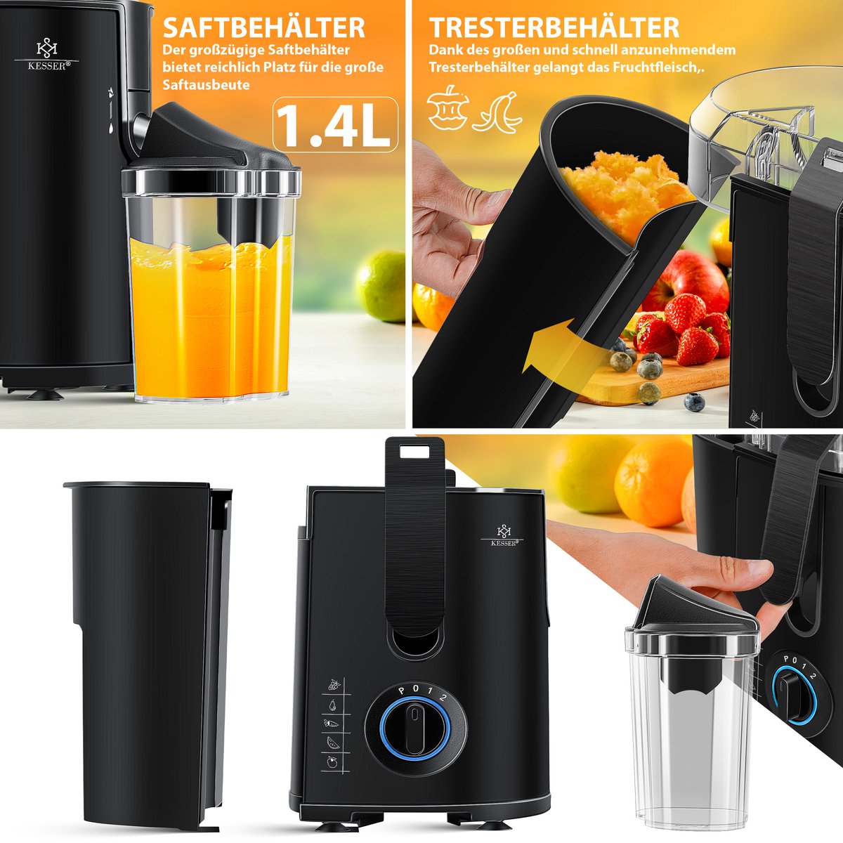 KESSER Slowjuicer XXL thumbnail 5