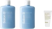 Salon B Duo Set - Moisture Conditioner + Shampoo + WILLEKEURIG Travel Size