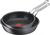 Jamie Oliver #Tefal Jamie Oliver Cook's Classics HA Frying Pan Set, 24 Cm + 28 Cm, Black