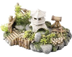 Aqua Della Aquarium decoratie China Garden - 22,6 x 14,5 x 12,1cm