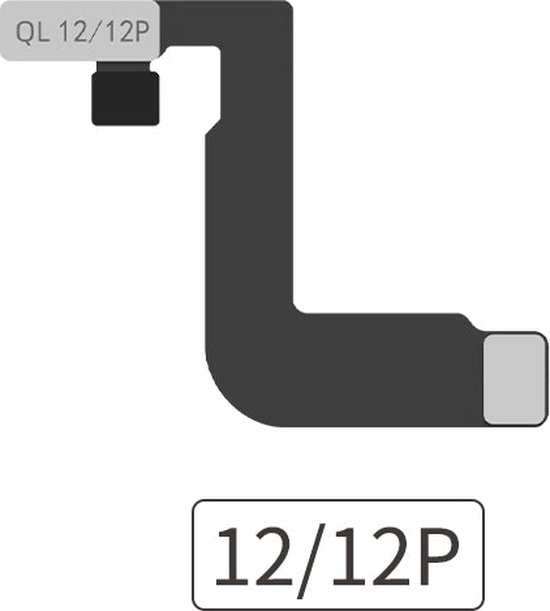 Foto: Qianli icopy iphone 12 12 pro face id reparatie flexkabel gemakkelijk te bedienen plug om te lezen en te schrijven