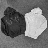 Hoodies King en Queen met datum-Koppel hoodie voor hem en haar-Maat Xxl
