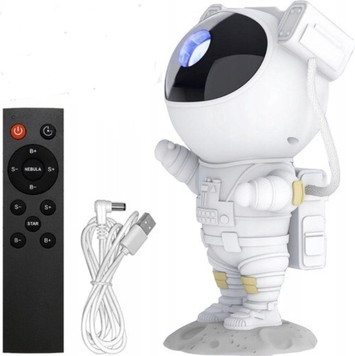 57€18 sur Lampe Projecteur Astronaute LED, Veilleuse Projecteur Etoile avec  télécommande, Minuterie / Pour Chambre/Enfants - Outils de mesure - Achat &  prix