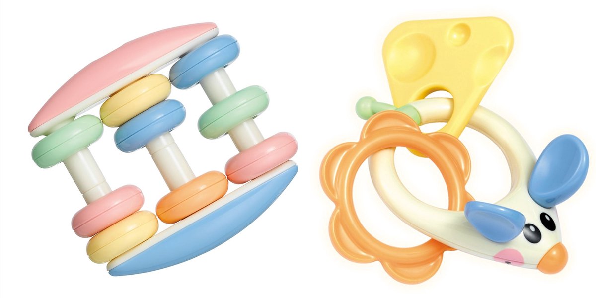 Tolo Baby Cadeauset Rammelaars - 2 stuks
