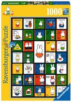 Ravensburger puzzel nijntje Bookcovers - Legpuzzel - 1000 stukjes