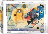 Eurographics Puzzel Yellow Red Blue - Wassily Kandinsky (1000 stukjes)
