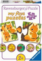 Ravensburger Dieren en hun Kleintjes - My First Puzzles - 9x2 stukjes - Kinderpuzzel