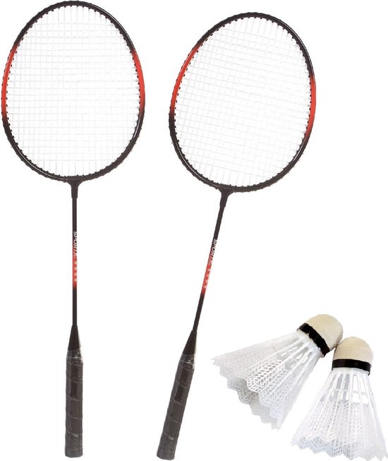 SportX Badmintonset 5-delig Assorti