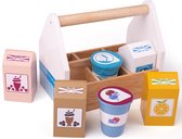 BigJigs Crate With Dairy
