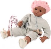 Götz baby doll maxi muffin avocat poupée sombre environ 42cm
