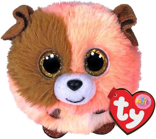 Ty - Knuffel - Teeny Puffies - Mandarin Dog - 10cm