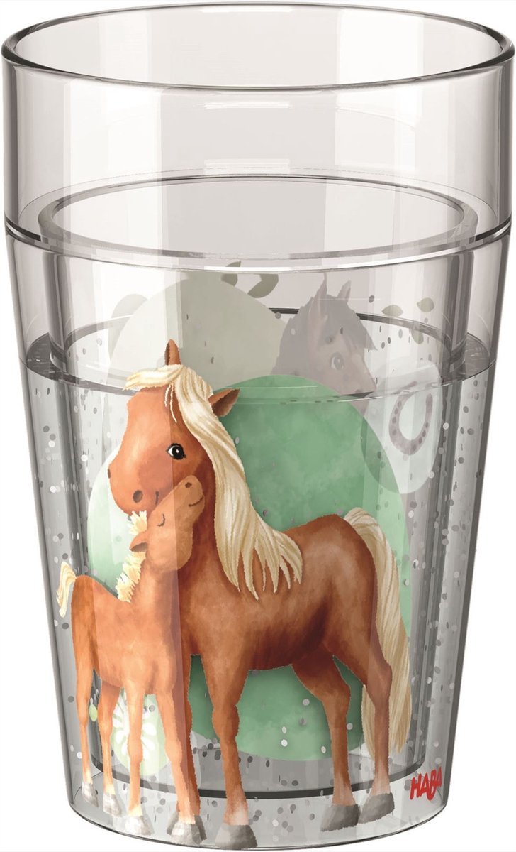 Goedkoopste Haba glitterbeker Paarden