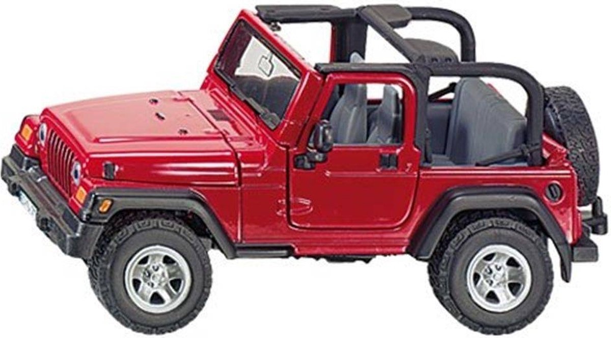 Siku 4870 Jeep Wrangler, schaal 1:32, Metaal/kunststof