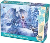 Cobble Hill familie Puzzel Ice Dragon - 350 stukjes