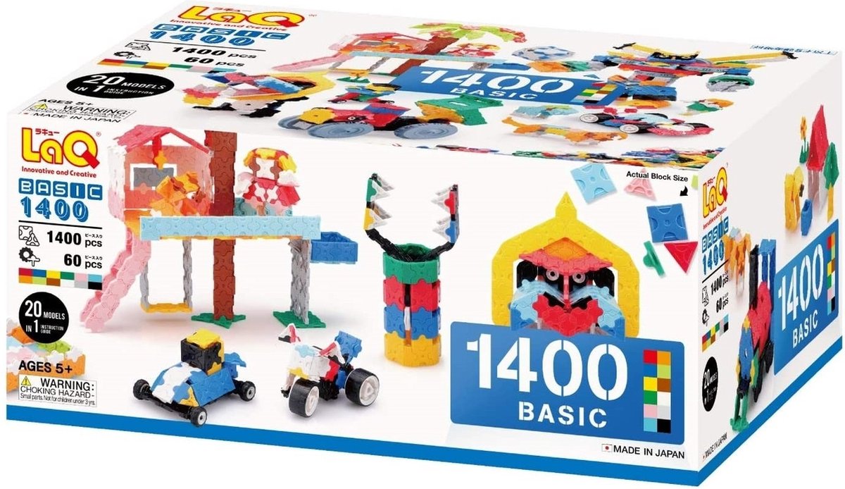 LaQ】BASIC 2400 Colors LaQ Basic 2400 Colors | Games | bol