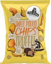 Bol.com John Altman Sweet Potato Chips - Truffle - Vegan - Glutenvrij - 100% natuurlijk - 12x75g aanbieding