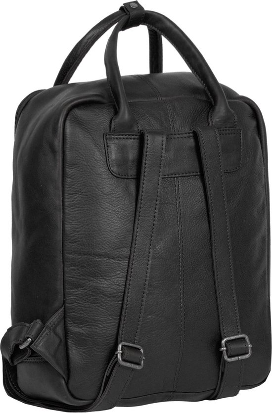 Mustang® Catania - Backpack - Rugtas Leer - Zwart Oily 14L - bol - - Leather 