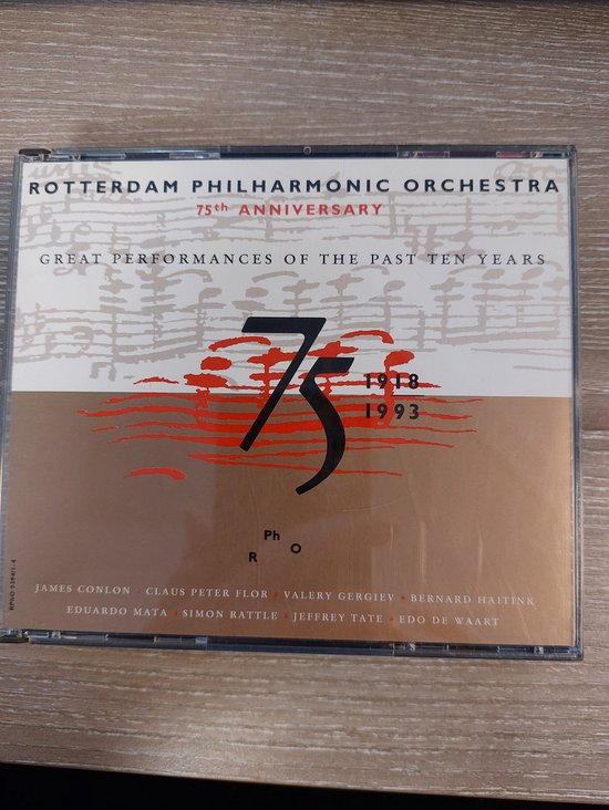 Rotterdams Philharmonisch Orkest – 75th Anniversary Great Performances Of The Past Ten Years