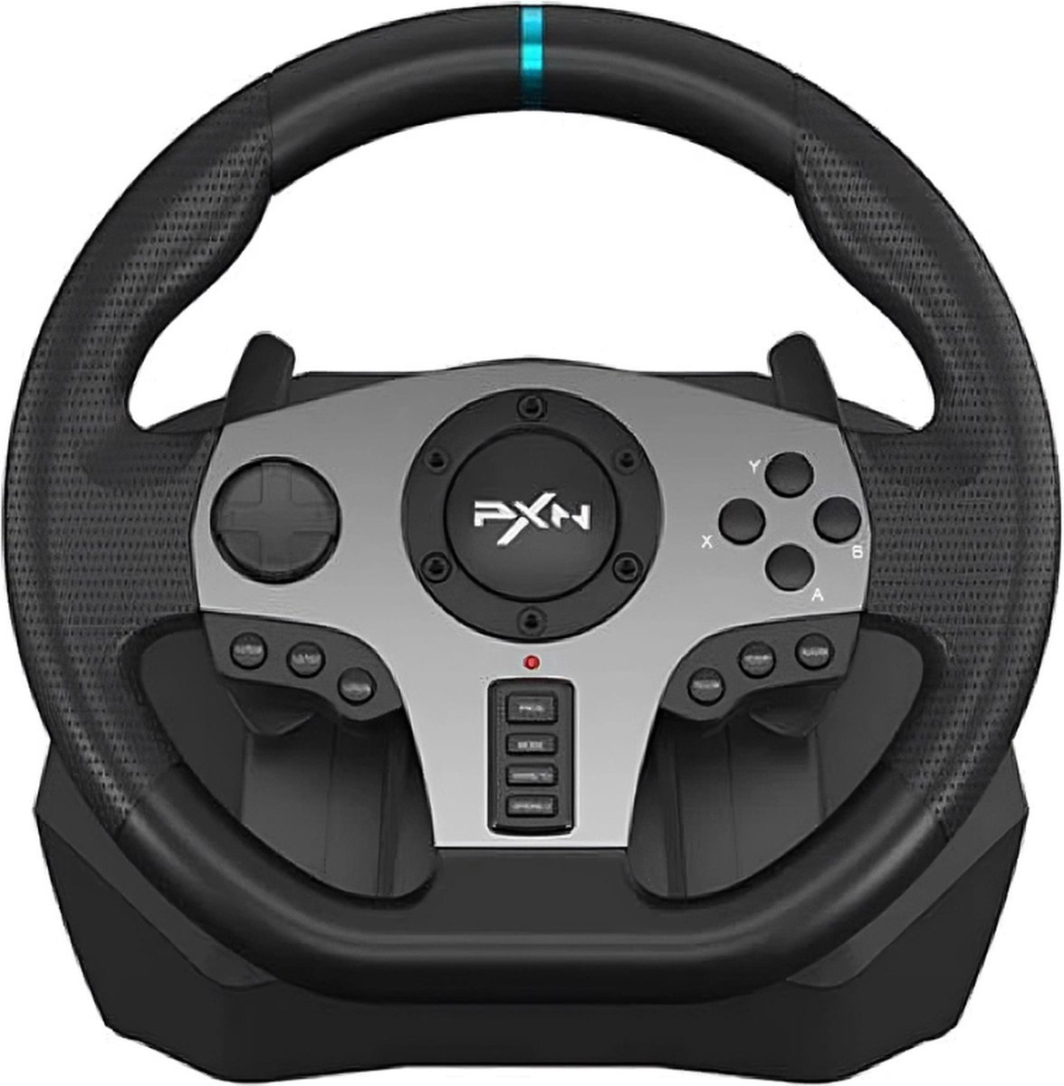 Volant de Course avec Pédales et Levier de Vitesse,Racing Wheel pour PC PS3  PS4 Xbox One Xbox Series x/s Switch Volant de Jeu PXN V3II : :  Jeux vidéo