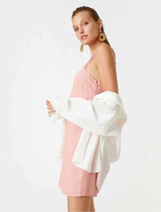 Koton Strap Mini robe Blend de lin