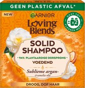 12x Garnier Loving Blends Argan- en Cameliaolie Shampoo Bar 60 gr