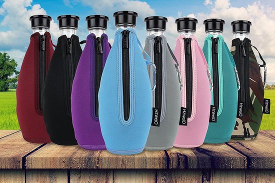 Beschermende Hoes Voor SodaStream Crystal 2.0 Glazen Fles Van Syrink Zwart Beschermende Hoes Voor SodaStream Crystal 2.0 Glazen Fles Van Syrink Zwart