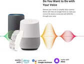 Intelligente WIFI-Lichtschakelaar, 10A, Nieuwe versie, Universele Module Voor Automatiseringsoplossingen in de Intelligente Huistechniek, Werkt met Alexa, Google Home (5 Stuks