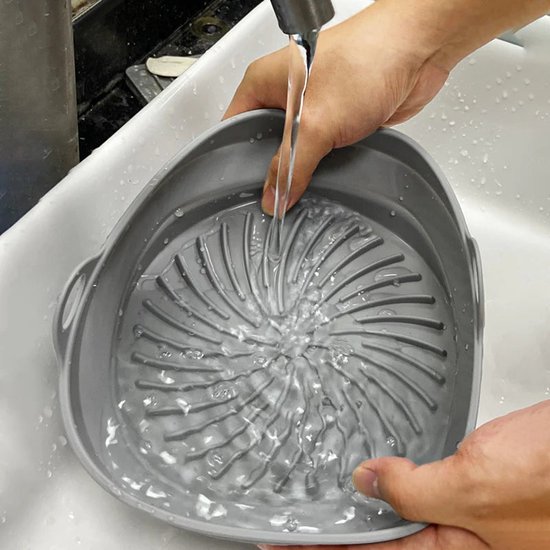 Ciieeo Siliconen Bakplaat Voor Airfryer 20 Cm Rond - Herbruikbaar En Gemakkelijk Schoon Te Maken