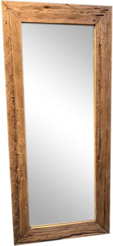 Miroir en teck 200x100 cm | Meubelplaats | bol