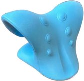 Nekstretcher Massagekussen - Verlicht Rug- en Nekklachten - Shiatsu Nekmassage - Ontspannend Nekkussen met Triggerpoint Functionaliteit - Blauw