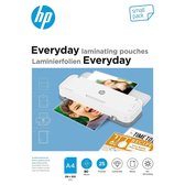 HP 9153 Everyday Laminating Foils A4 Small pack - Housses de laminage pour plastification à chaud - Transparent - 80 microns - 25 pièces