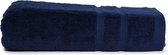 The One Towelling Badhanddoek Ultra Deluxe - Badlaken - 100% Gekamd katoen - 70 x 140 cm - Navy Blauw